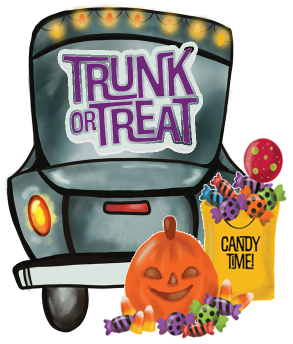 Trunk or Treat Car Pumpkin Candy Leighton Church